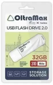 USB Flash Oltramax 310 32GB (белый) фото