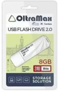USB Flash Oltramax 310 8GB (белый) фото