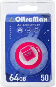 USB Flash Oltramax 50 64GB (розовый) фото