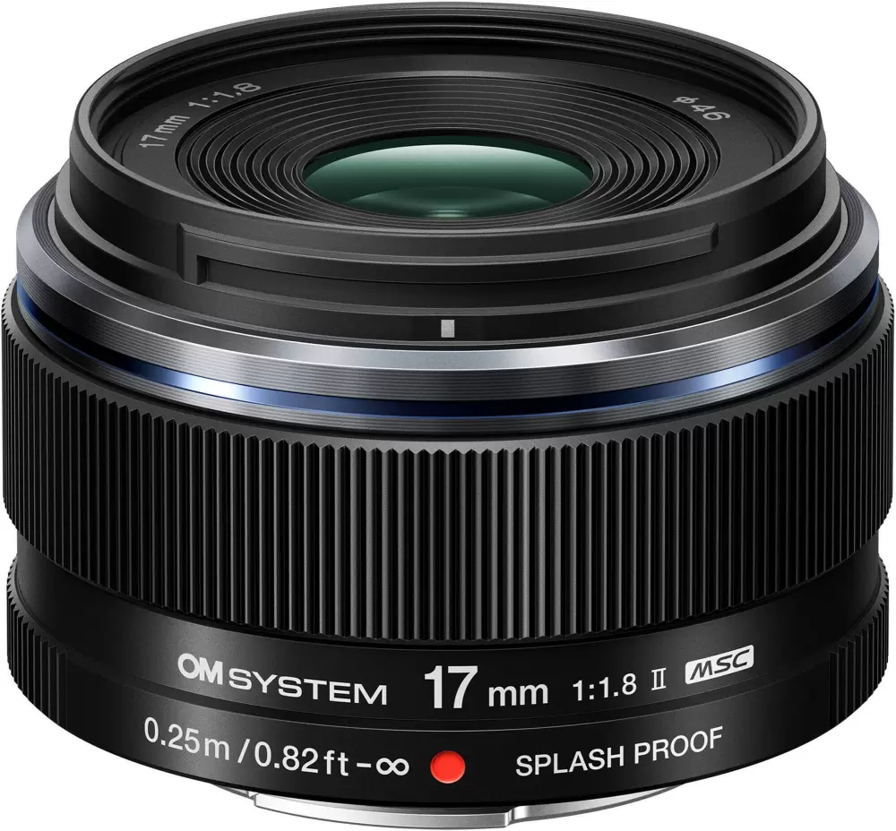 Olympus M.Zuiko Digital 17mm f/1.8 II (черный)