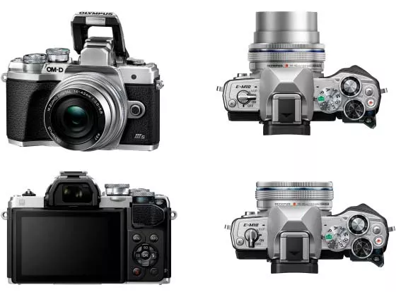 Фотоаппарат Olympus OM-D E-M10 Mark III S Kit 14-42mm EZ (серебристый) фото 4