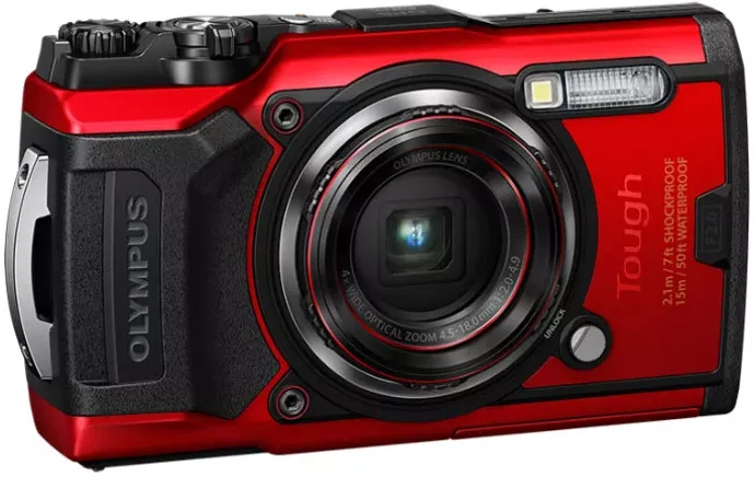 Фотоаппарат Olympus Tough TG-6 Red фото 3