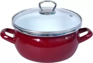 Кастрюля Omelia 1-2425111 (бордовый) фото