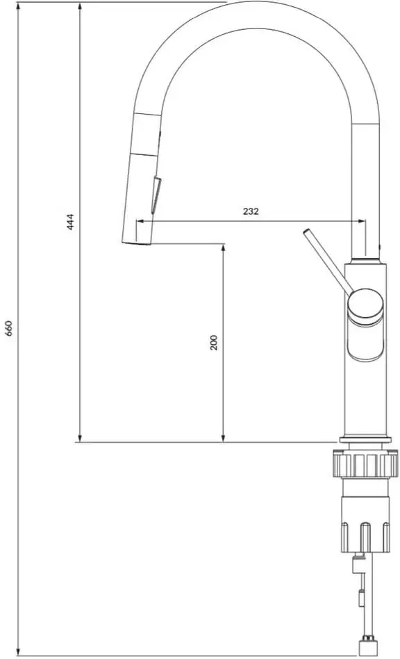 Смеситель Omnires Bend BE6455GL фото