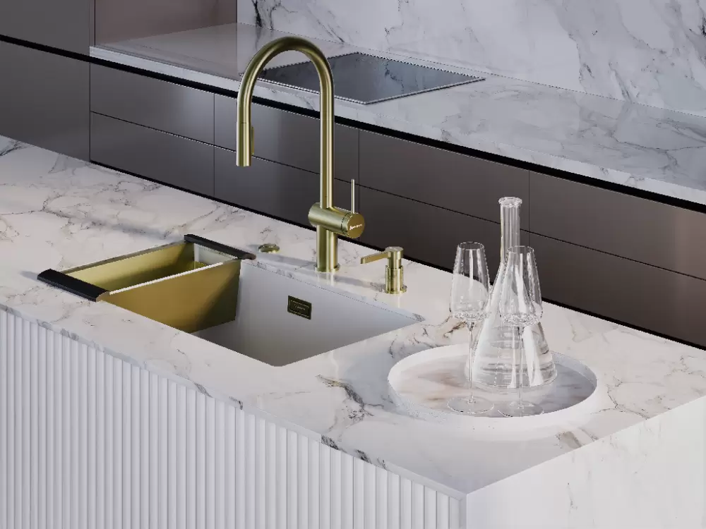 Смеситель Omoikiri Tahara SB BN фото 3