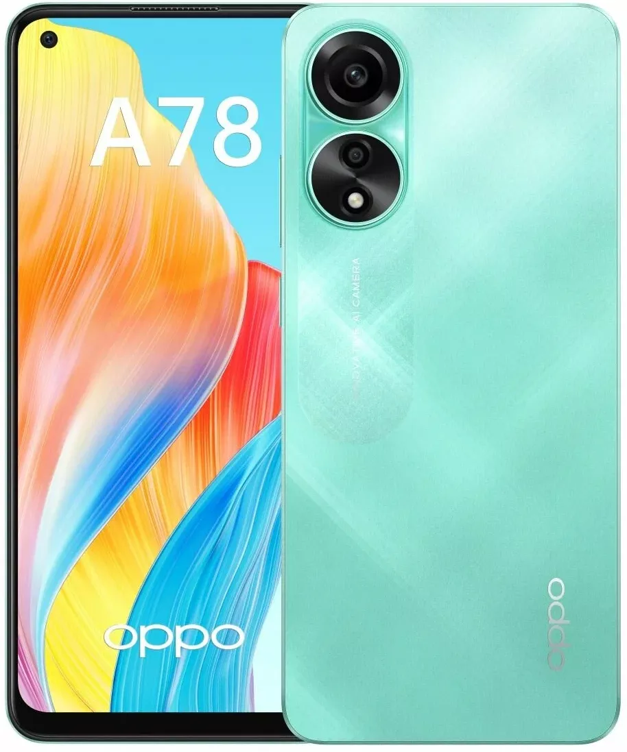 Смартфон Oppo A78 CPH2565 8GB/256GB лазурный (международная версия) купить  недорого в Минске, цены – Shop.by