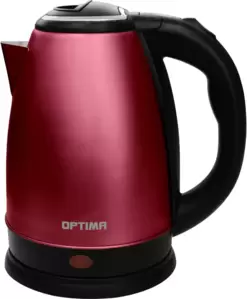 Электрочайник Optima EK-1808SS (вишневый матовый)