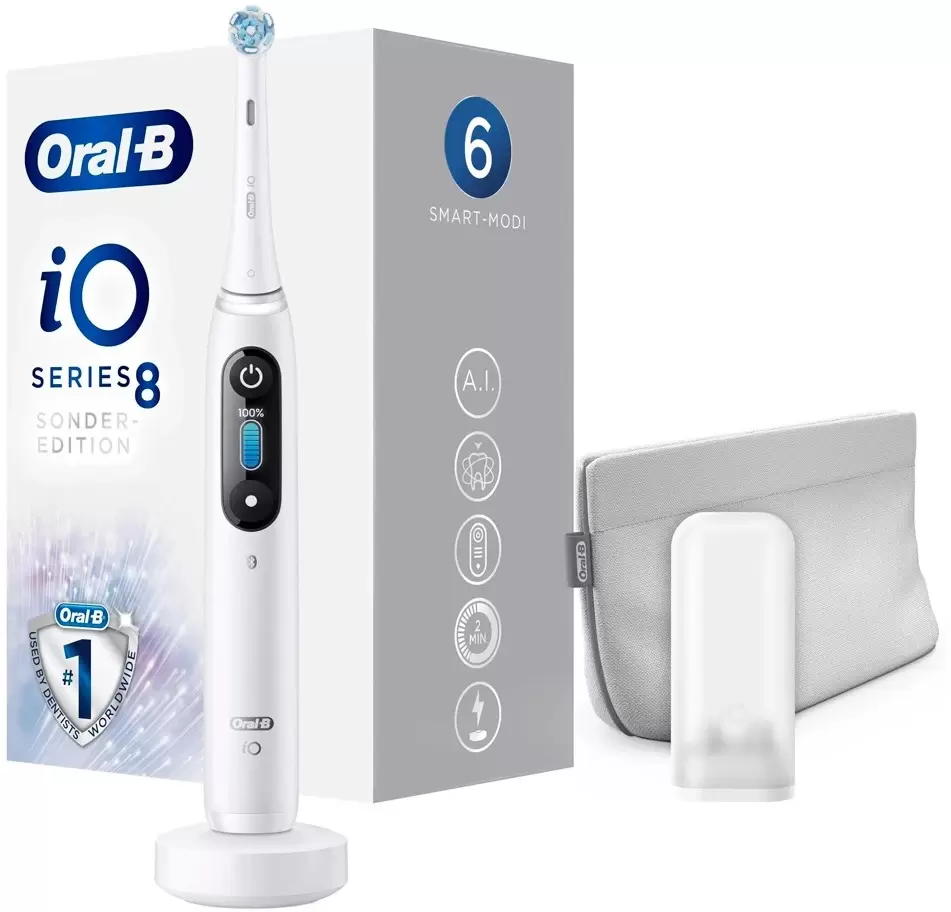 Oral-B iO 8 White Alabaster Sonder Edition