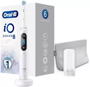 Электрическая зубная щетка Oral-B iO 8 White Alabaster Sonder Edition фото