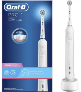 Электрическая зубная щетка Oral-B Pro 700 Sensi UltraThin D16.513.U фото