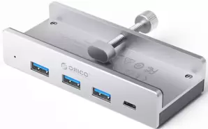 USB-хаб Orico MH4PC-10-SV-BP (серебристый) фото