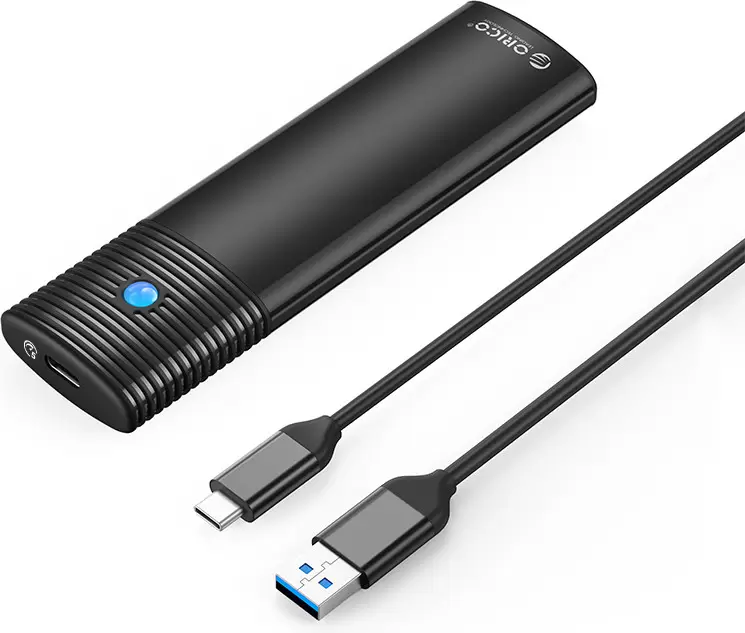 Бокс для накопителей M.2 Orico PWM2-BK-EP (черный) фото