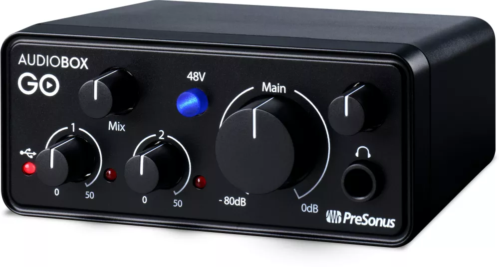 Аудиоинтерфейс PreSonus AudioBox GO фото