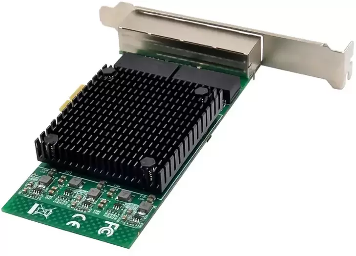 Сетевая карта ORIENT XWT-INT82L4PE фото 4