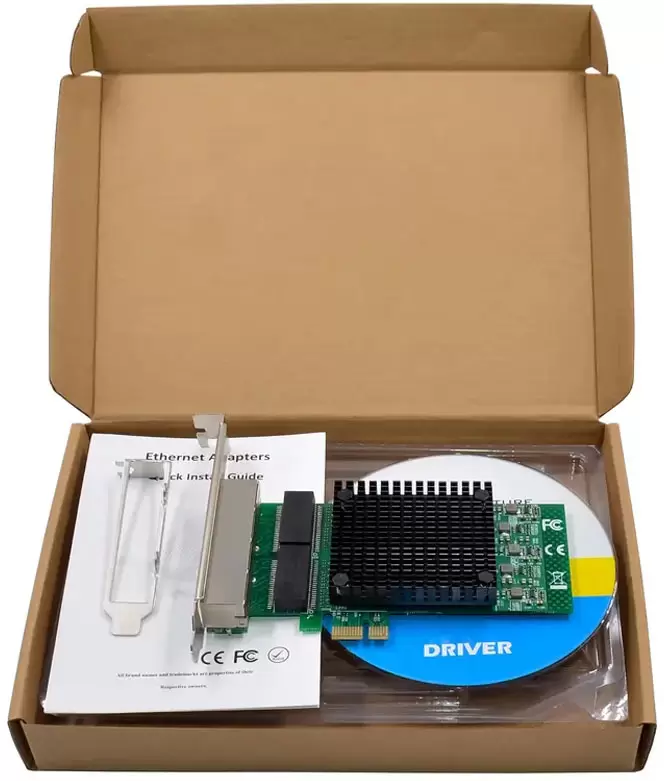 Сетевая карта ORIENT XWT-INT82L4PE фото 6