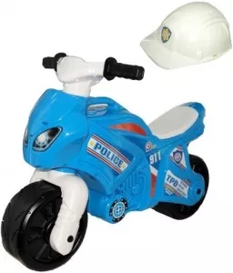 Беговел детский Orion Toys Полиция 911 со шлемом Т7150 blue/white фото