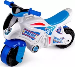 Беговел детский Orion Toys Полиция 911 Т5514 white/blue фото
