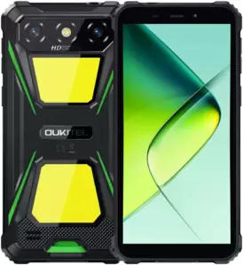 Смартфон Oukitel G5 4GB/64GB (черный/зеленый) icon