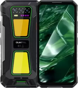 Oukitel WP58 Pro 8GB/128GB (черный/зеленый)