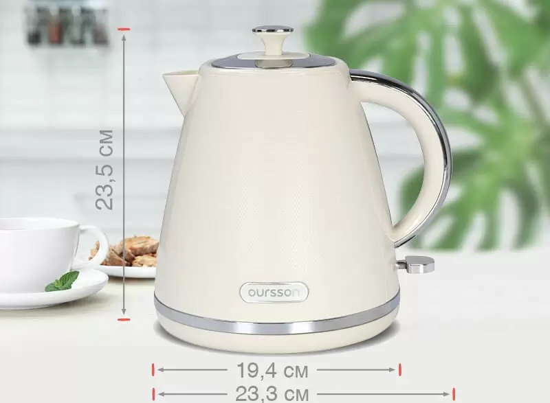 Электрический чайник Oursson KE1718P/IV фото