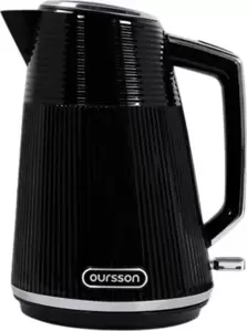 Электрический чайник Oursson KE1736W/BL фото