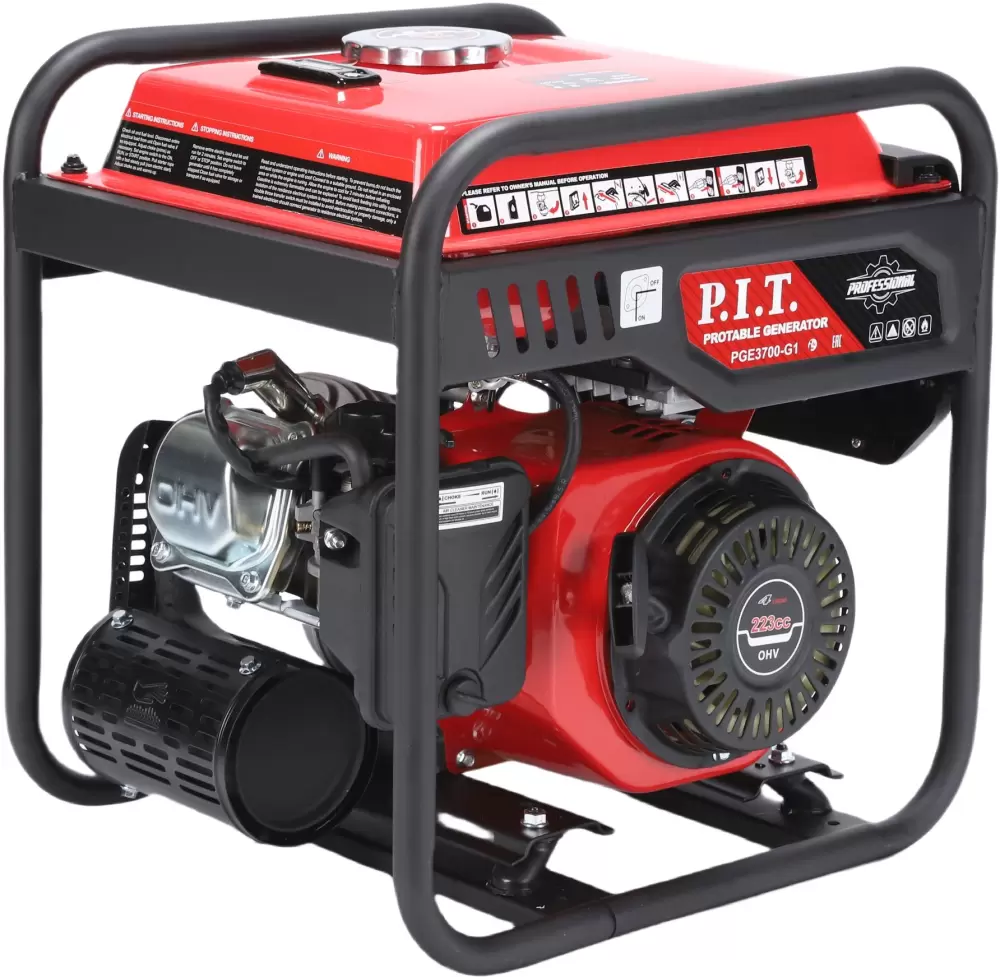 Бензиновый генератор P.I.T. PGE3700-G1 фото