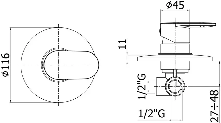 Смеситель Paffoni Candy CA010CR фото