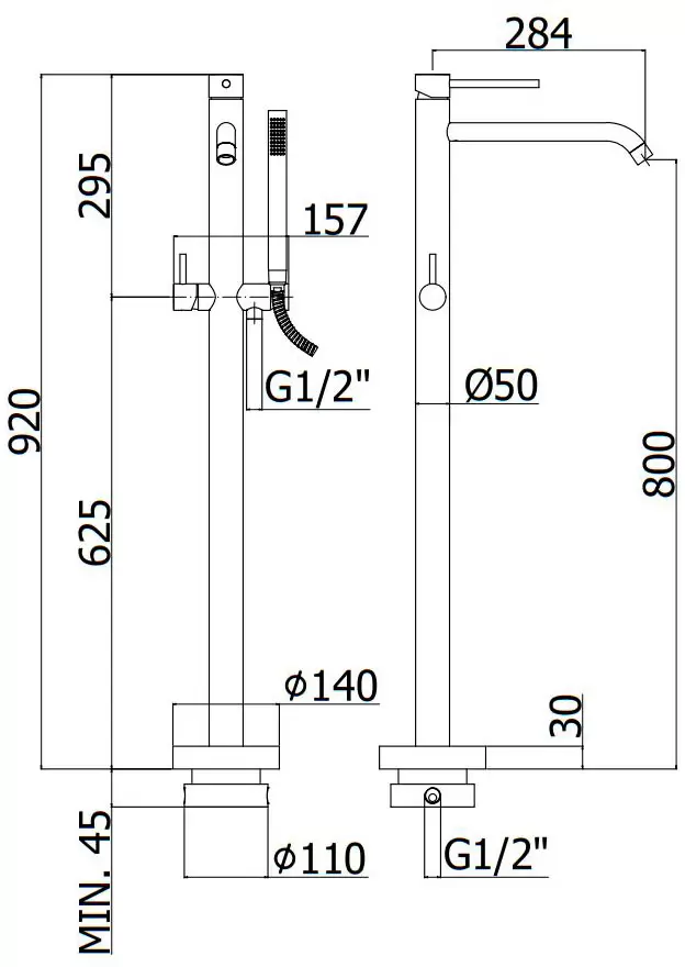 Смеситель Paffoni Light LIG032ST фото