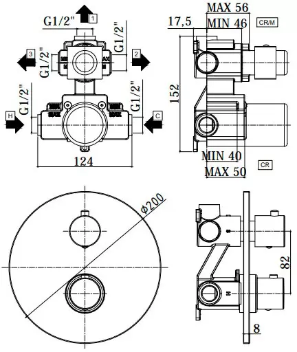 Смеситель Paffoni Light LIQ019NO фото