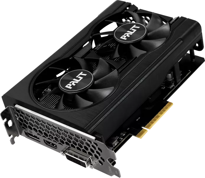 Видеокарта Palit GeForce RTX 3050 Dual OC V1 NE63050S18P1-1070D фото