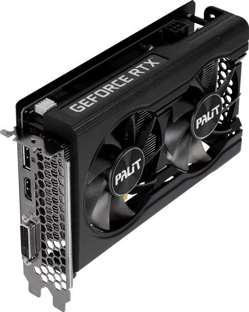 Видеокарта Palit GeForce RTX 3050 Dual OC V1 NE63050S18P1-1070D фото