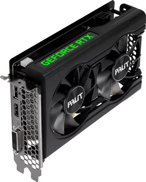 Видеокарта Palit GeForce RTX 3050 Dual OC V1 NE63050S18P1-1070D фото