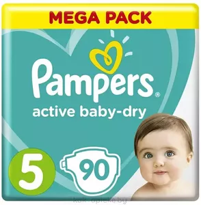 Подгузники Pampers Active Baby-Dry 5 Junior (11-16 кг) 90 шт фото