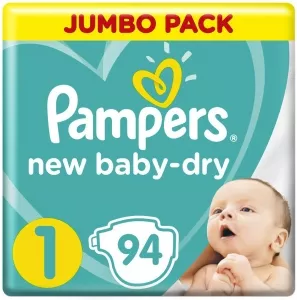 Подгузники Pampers New Baby-Dry 1 Newborn (94 шт) фото