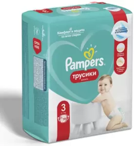 Подгузники-трусики Pampers Pants 3 Midi (19 шт) фото