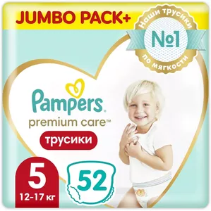 Трусики Pampers Pants 3 Midi Jumbo Pack (52 шт) фото