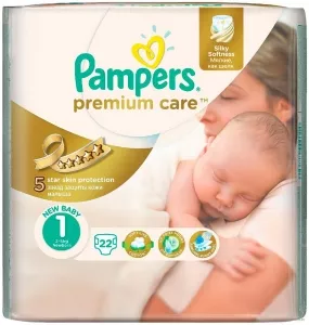 Подгузники Pampers Premium Care 1 Newborn (2-5 кг) 22 шт фото