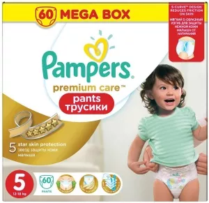 Трусики Pampers Premium Care Pants 5 Junior (60 шт) icon