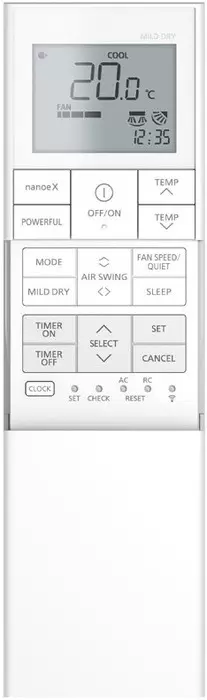 Кондиционер Panasonic Design Etherea Silver Inverter CS-XZ25ZKEW/CU-Z25ZKE фото 6