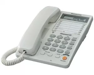 Проводной телефон Panasonic KX-TS2365RUW фото