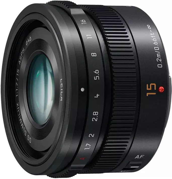 Panasonic LEICA DG SUMMILUX 15mm F1.7 ASPH (черный)