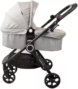 Детская прогулочная коляска Panda Baby Supra 2 в 1 (серый) фото