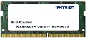 Модуль памяти Patriot Signature Line 4GB DDR4 SODIMM PC4-19200 PSD44G240041S фото