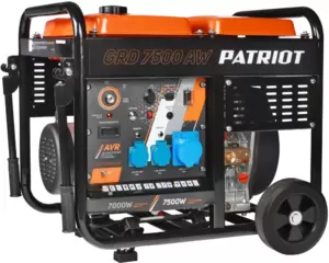 Дизельный генератор Patriot GRD 7500AW фото