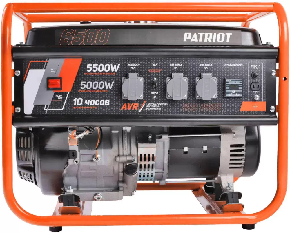 Бензиновый генератор Patriot GRS 6500 фото