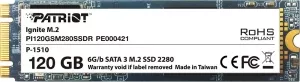Жесткий диск SSD Patriot Ignite M2 (PI120GSM280SSDR) 120 Gb фото