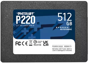 SSD Patriot P220 512GB P220S512G25 фото