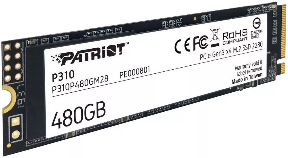 SSD Patriot P310 480GB P310P480GM28 фото 2