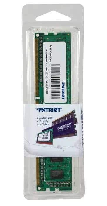 Модуль памяти Patriot Signature 4GB DDR3 PC3-10600 (PSD34G133381) фото 5
