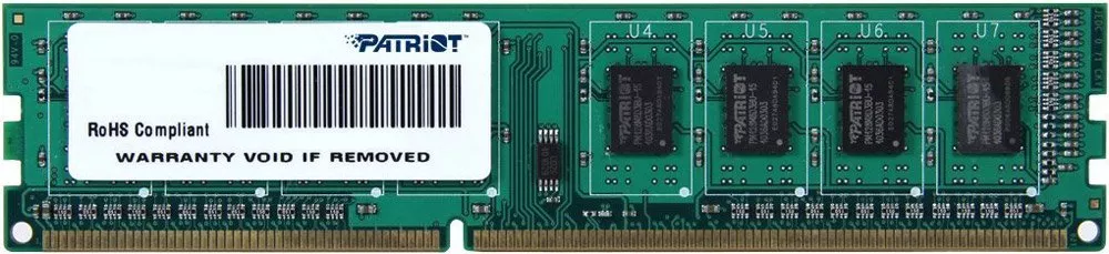 Модуль памяти Patriot PSD34G1600L81 DDR3 PC3-12800 4Gb фото